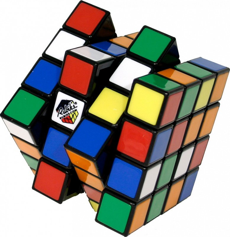 Головоломка Кубик Рубика 4х4 без наклеек (Rubik's)