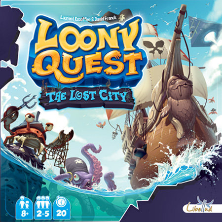 Настольная игра Луни Квест: Затерянный город (Loony Quest: The Lost City Expansion)				