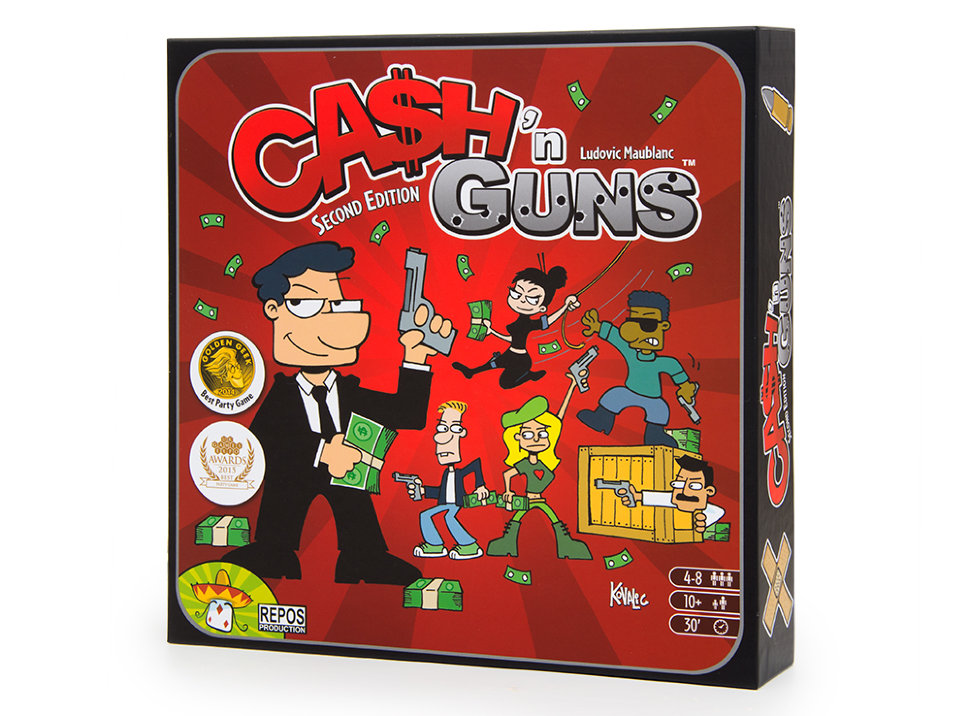 Настольная игра Гангстеры (Cash 'n Guns second edition)