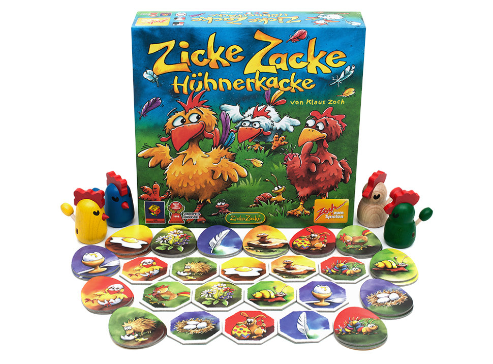Настольная игра Цыплячьи бега (Zicke Zacke Huhnerkacke)