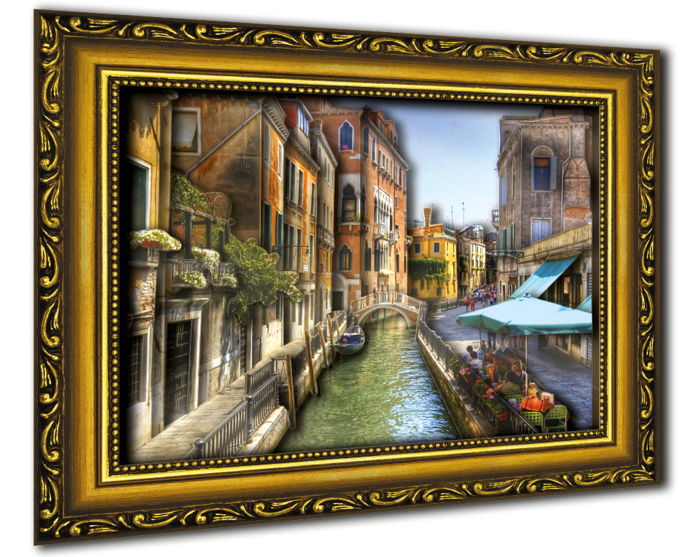 Объемная картина для творчества vizzle Венецианский канал